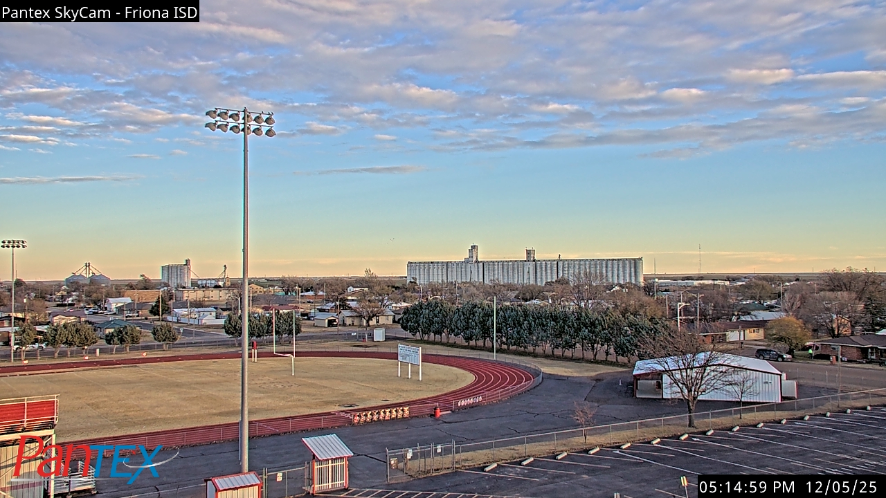 Thumbnail for current weather camera view from Friona ISD in Friona, Texas