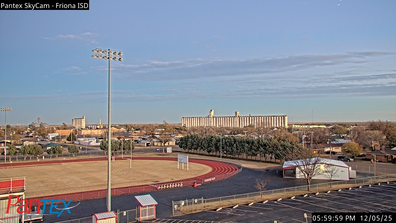 Thumbnail for current weather camera view from Friona ISD in Friona, Texas