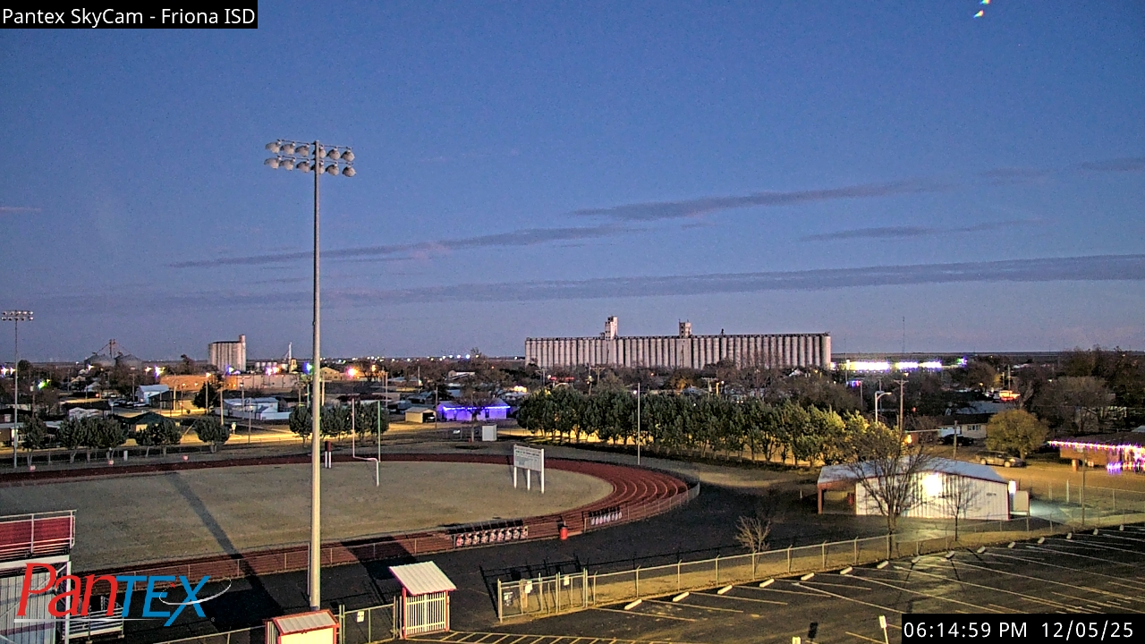Thumbnail for current weather camera view from Friona ISD in Friona, Texas