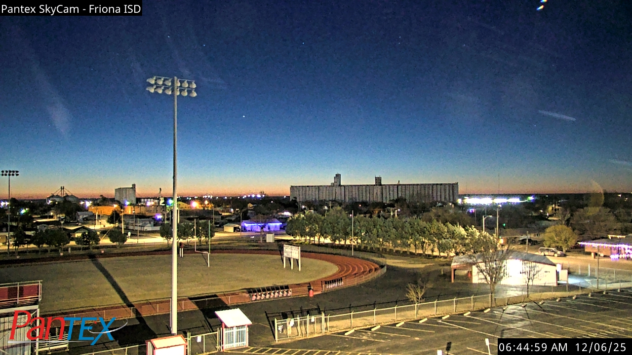 Thumbnail for current weather camera view from Friona ISD in Friona, Texas