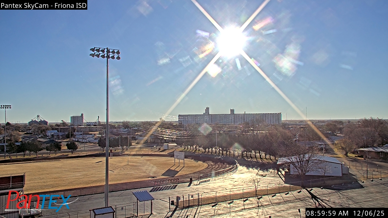 Thumbnail for current weather camera view from Friona ISD in Friona, Texas