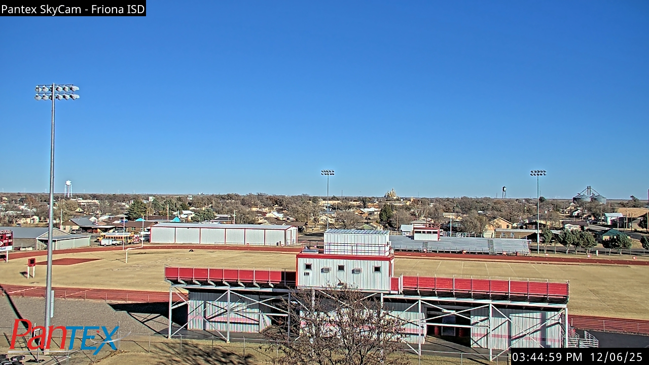 Thumbnail for current weather camera view from Friona ISD in Friona, Texas