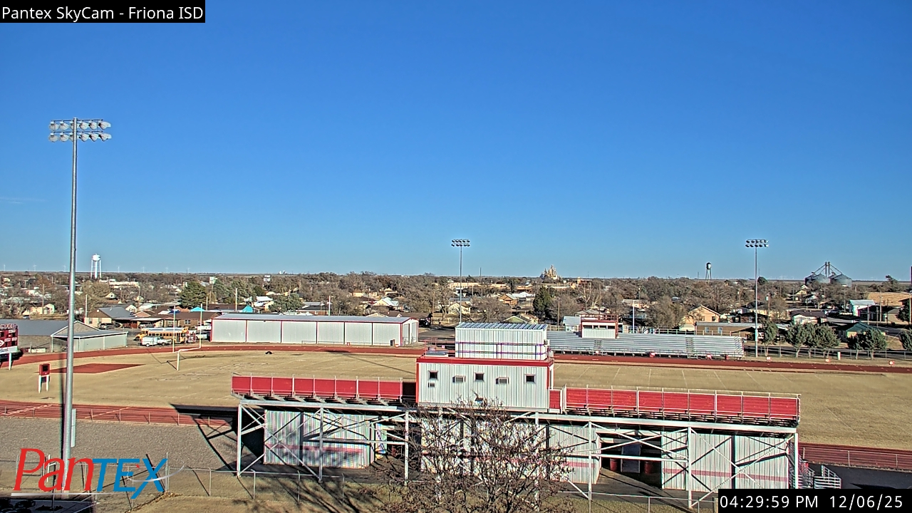 Thumbnail for current weather camera view from Friona ISD in Friona, Texas