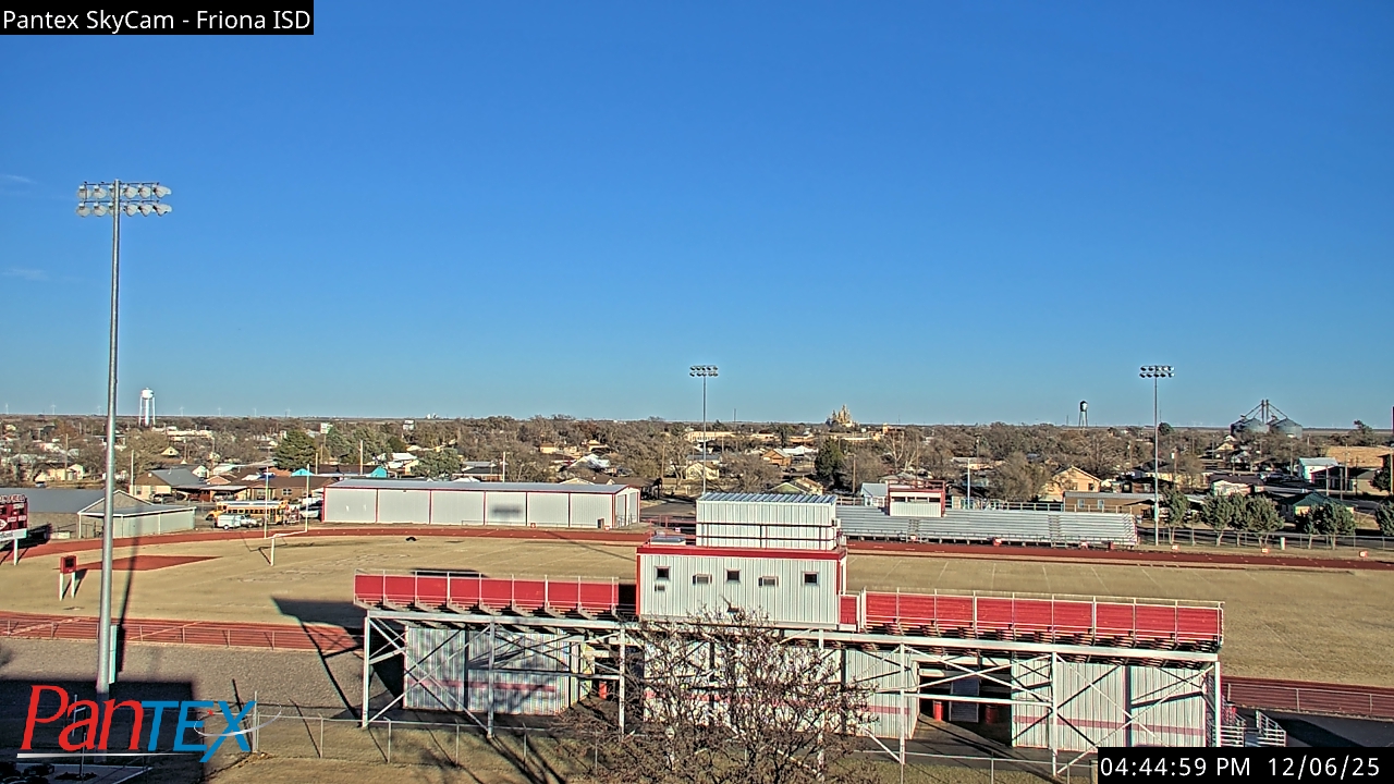 Thumbnail for current weather camera view from Friona ISD in Friona, Texas