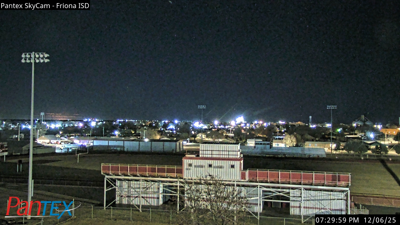 Thumbnail for current weather camera view from Friona ISD in Friona, Texas