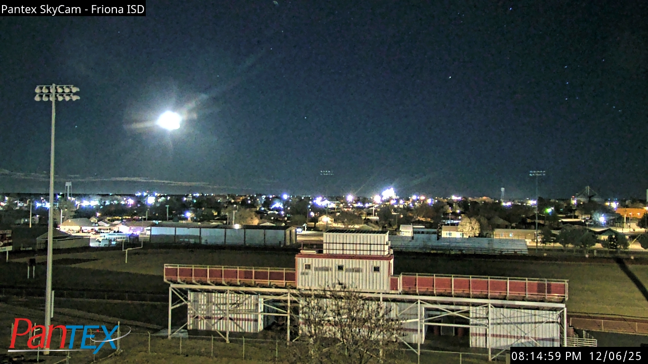 Thumbnail for current weather camera view from Friona ISD in Friona, Texas