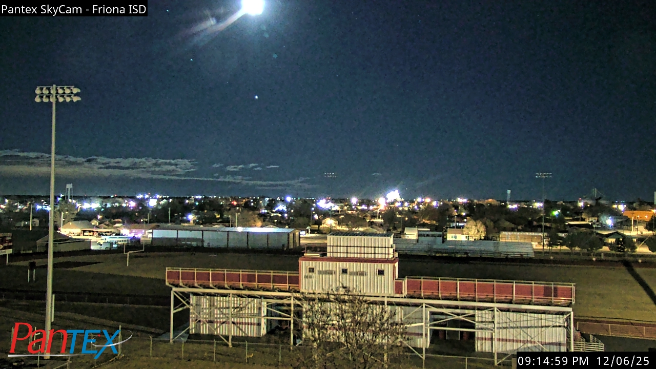 Thumbnail for current weather camera view from Friona ISD in Friona, Texas