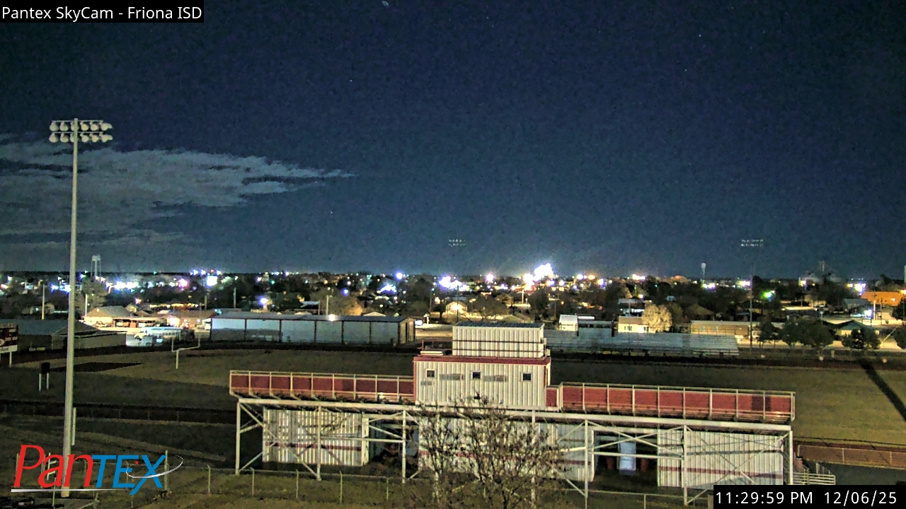 Thumbnail for current weather camera view from Friona ISD in Friona, Texas