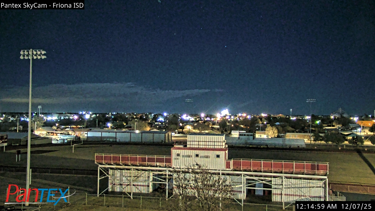 Thumbnail for current weather camera view from Friona ISD in Friona, Texas