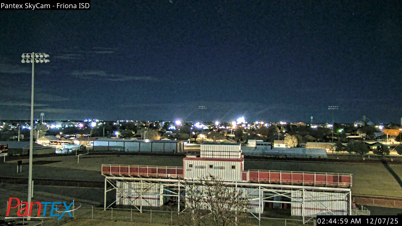 Thumbnail for current weather camera view from Friona ISD in Friona, Texas