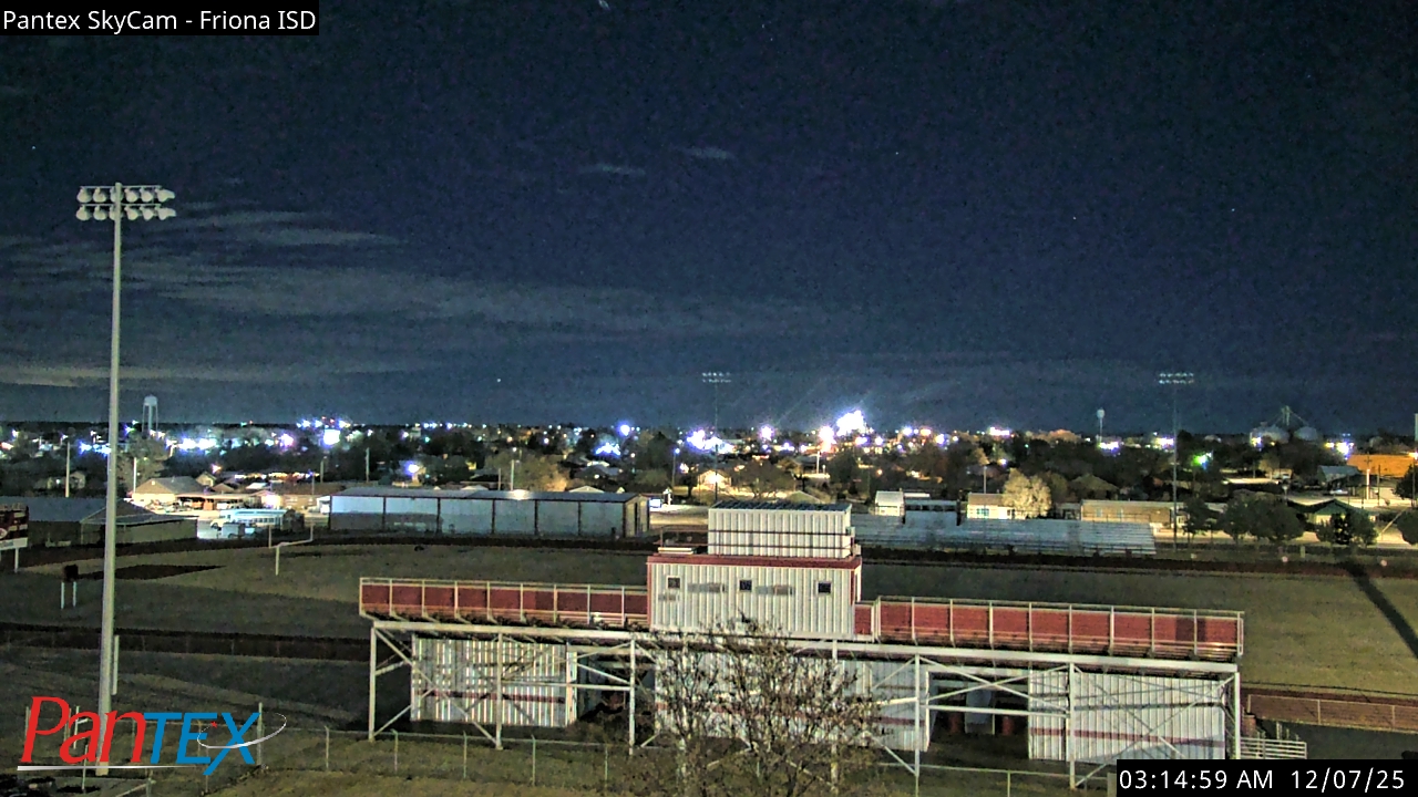 Thumbnail for current weather camera view from Friona ISD in Friona, Texas