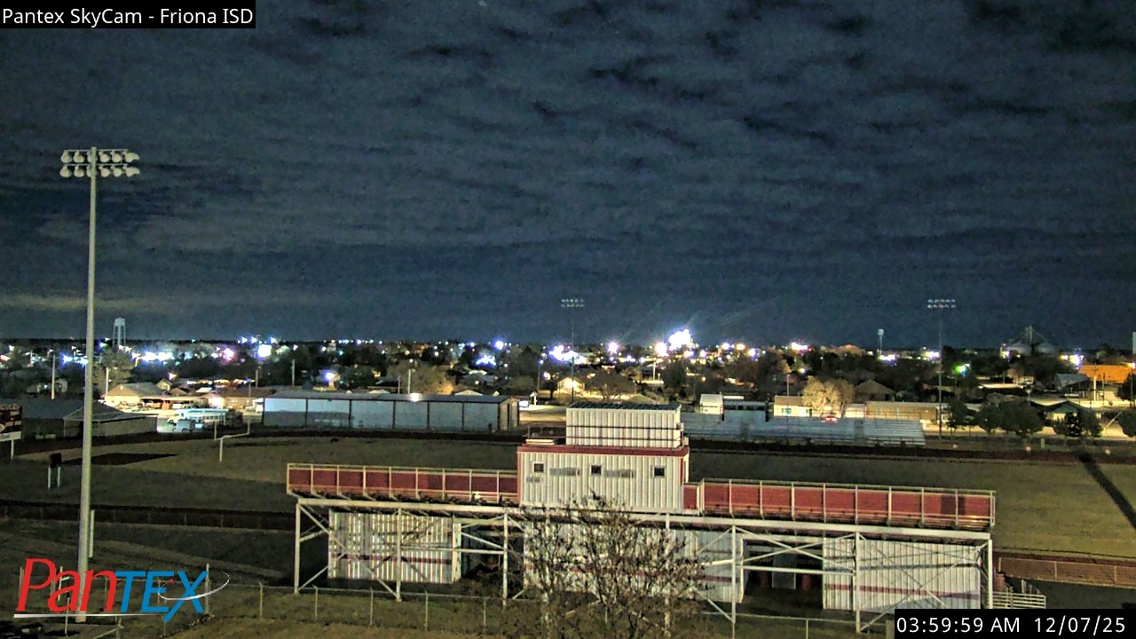 Thumbnail for current weather camera view from Friona ISD in Friona, Texas