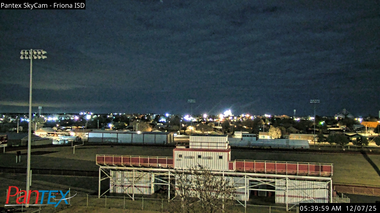 Thumbnail for current weather camera view from Friona ISD in Friona, Texas
