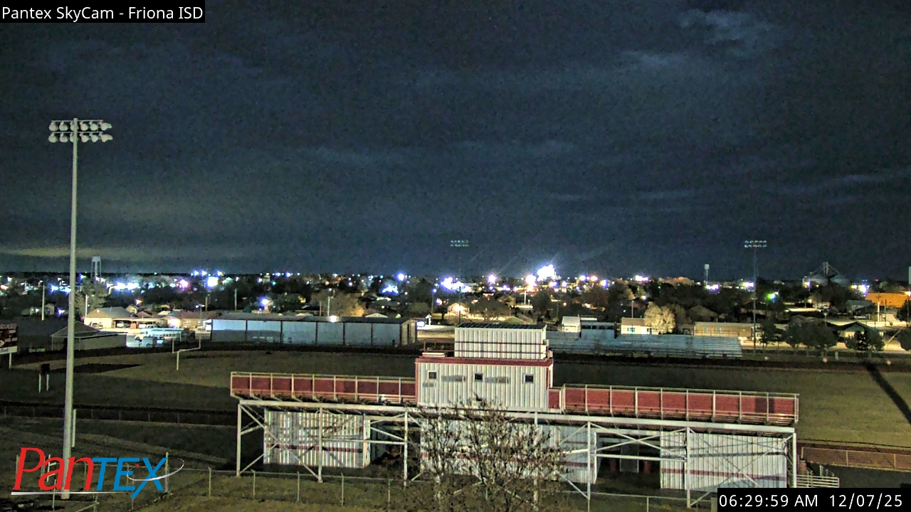 Thumbnail for current weather camera view from Friona ISD in Friona, Texas