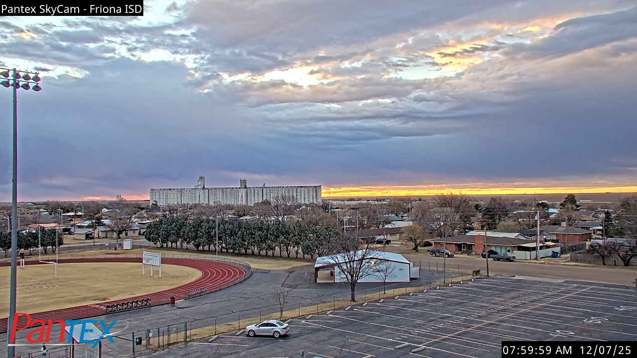Thumbnail for current weather camera view from Friona ISD in Friona, Texas