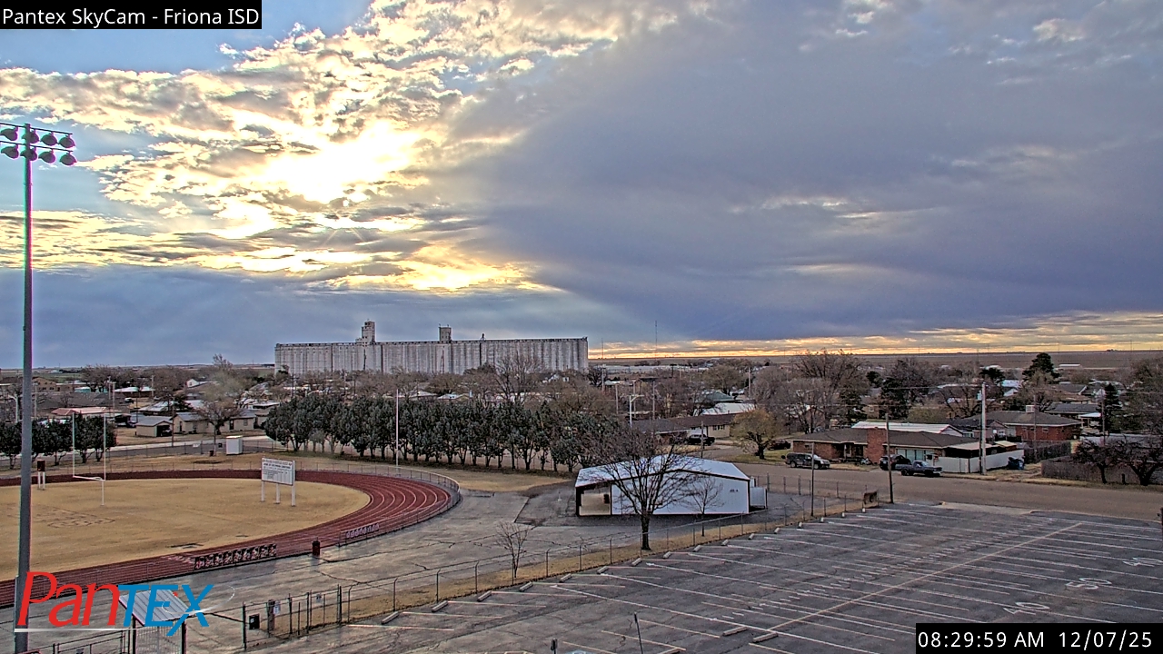 Thumbnail for current weather camera view from Friona ISD in Friona, Texas