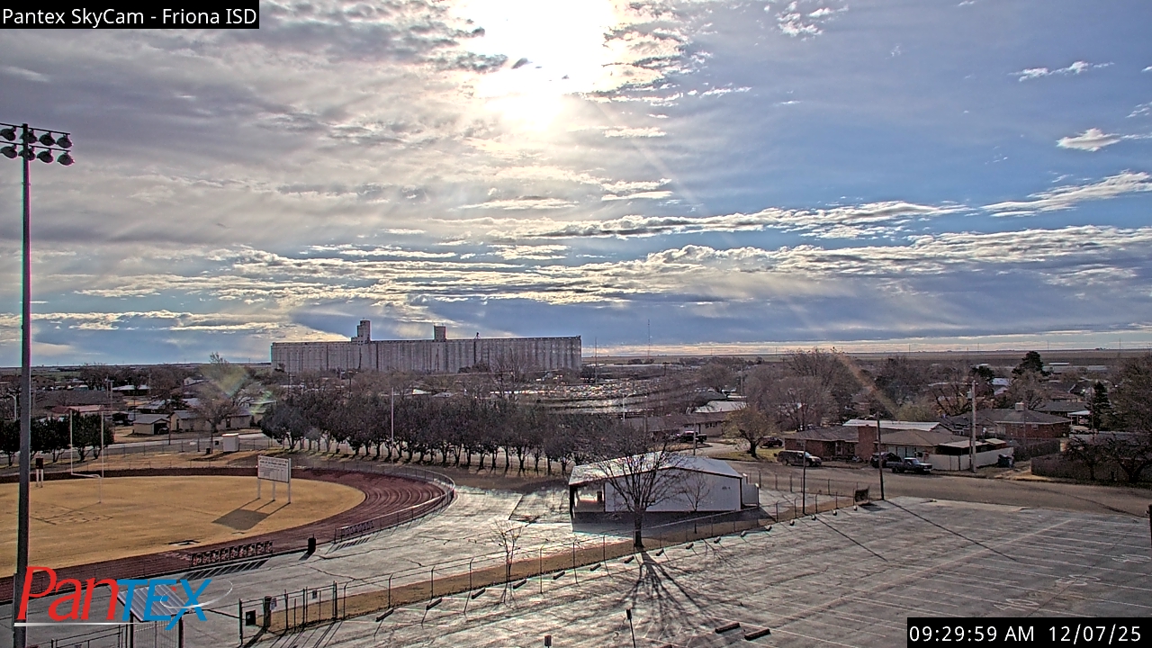 Thumbnail for current weather camera view from Friona ISD in Friona, Texas