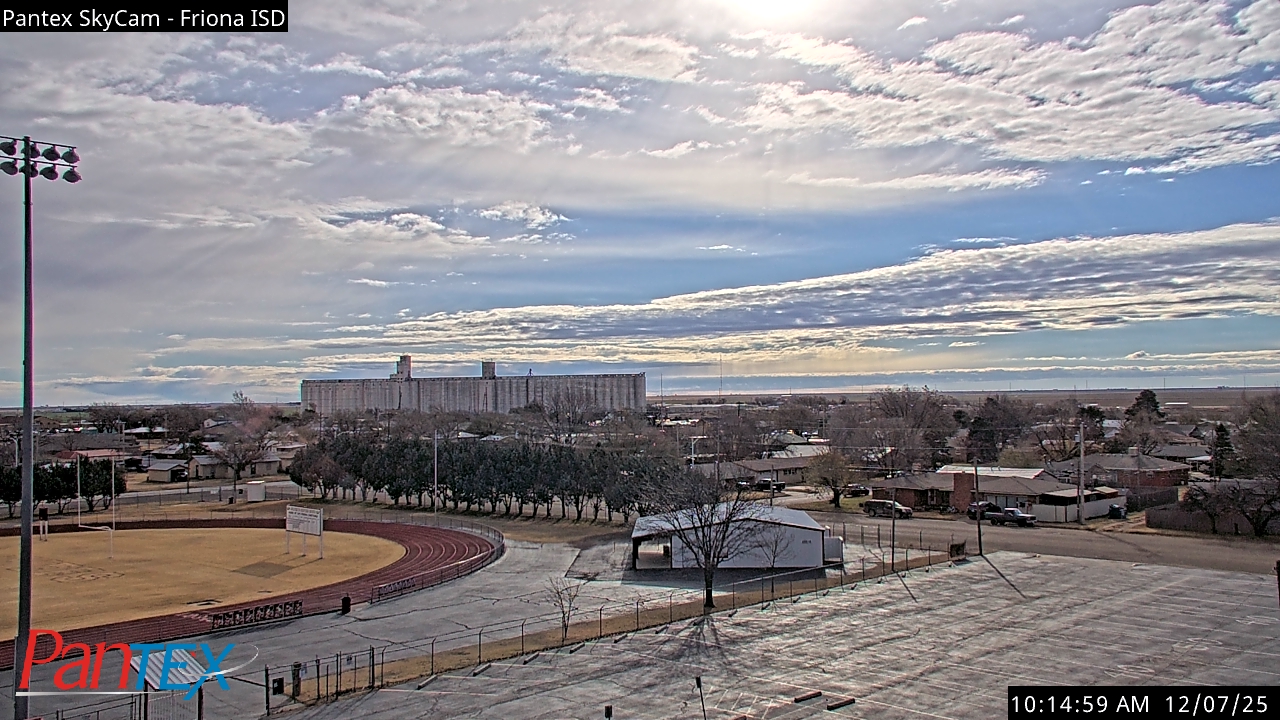 Thumbnail for current weather camera view from Friona ISD in Friona, Texas