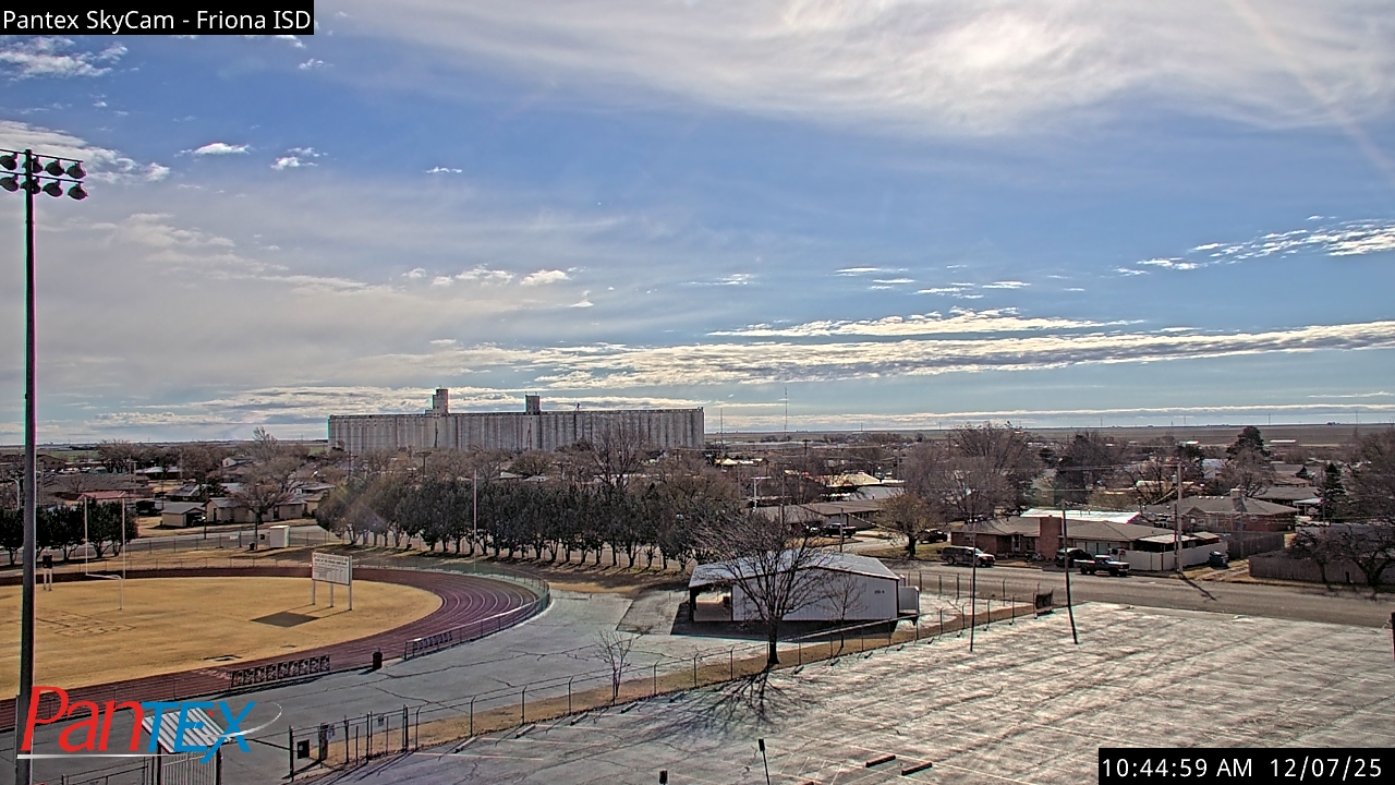 Thumbnail for current weather camera view from Friona ISD in Friona, Texas
