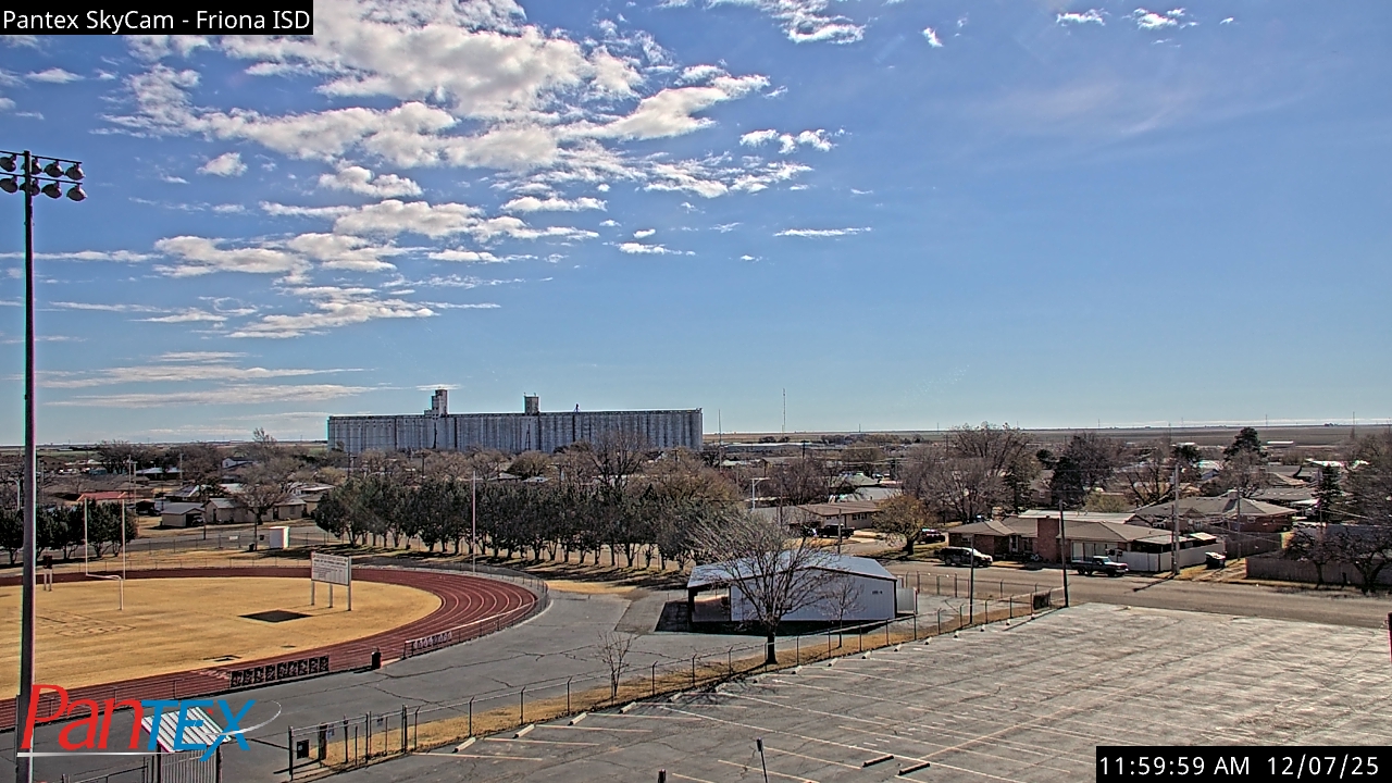 Thumbnail for current weather camera view from Friona ISD in Friona, Texas