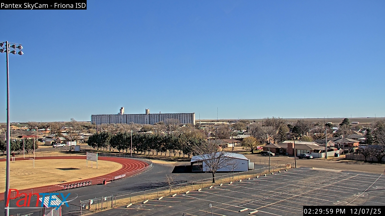 Thumbnail for current weather camera view from Friona ISD in Friona, Texas