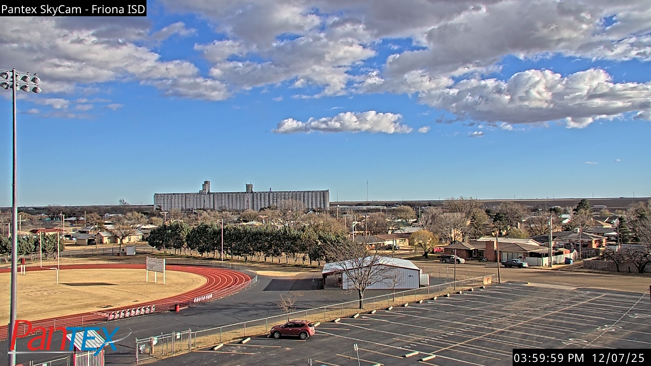 Thumbnail for current weather camera view from Friona ISD in Friona, Texas