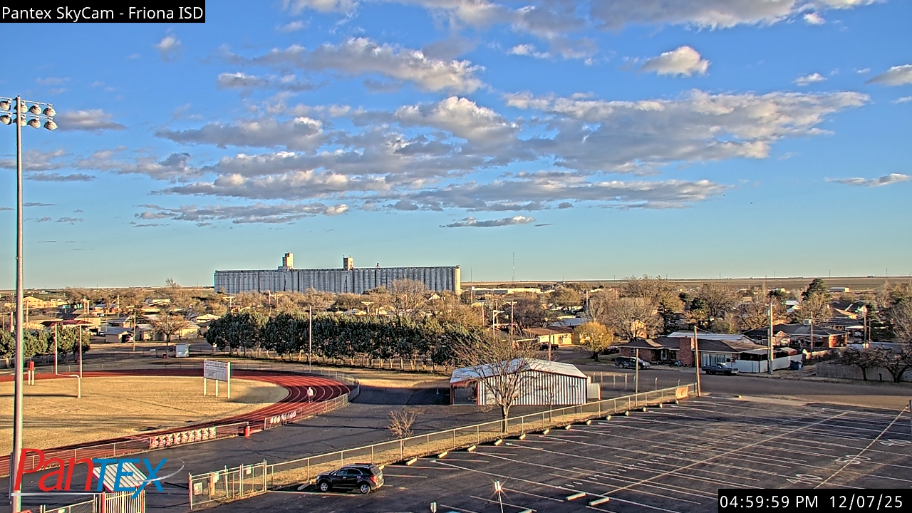 Thumbnail for current weather camera view from Friona ISD in Friona, Texas