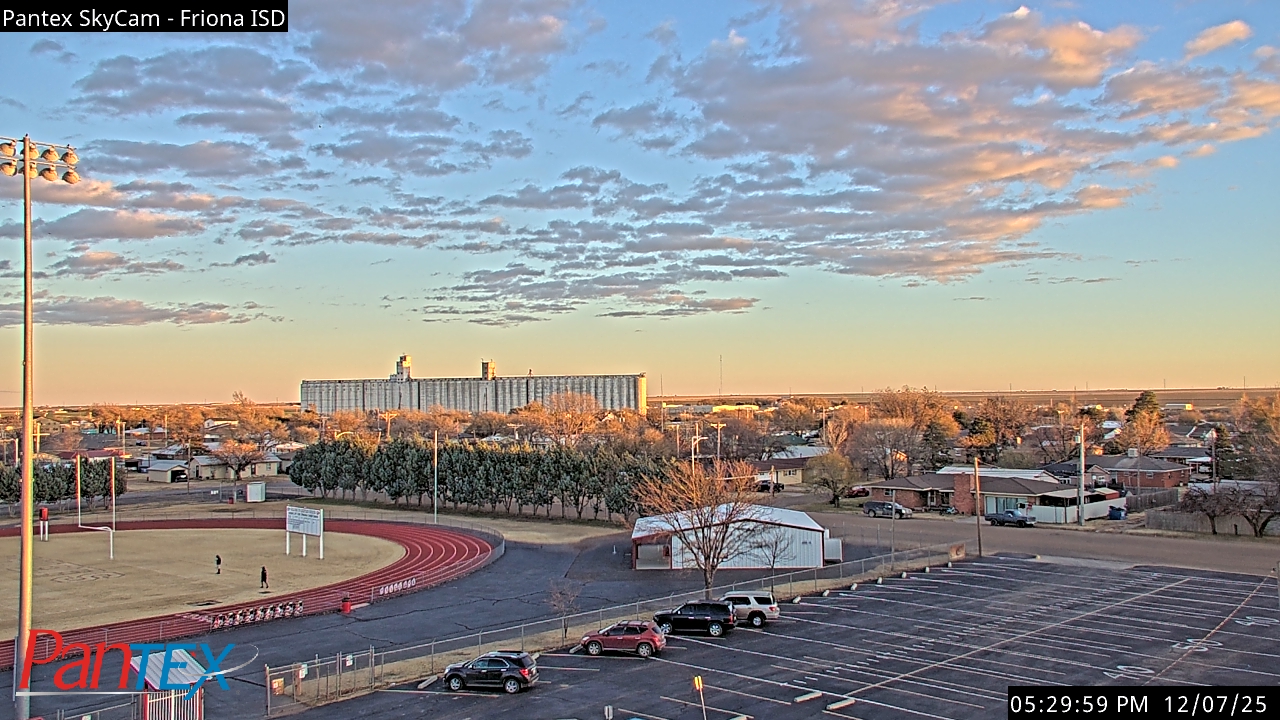 Thumbnail for current weather camera view from Friona ISD in Friona, Texas