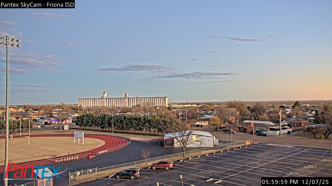 Thumbnail for current weather camera view from Friona ISD in Friona, Texas
