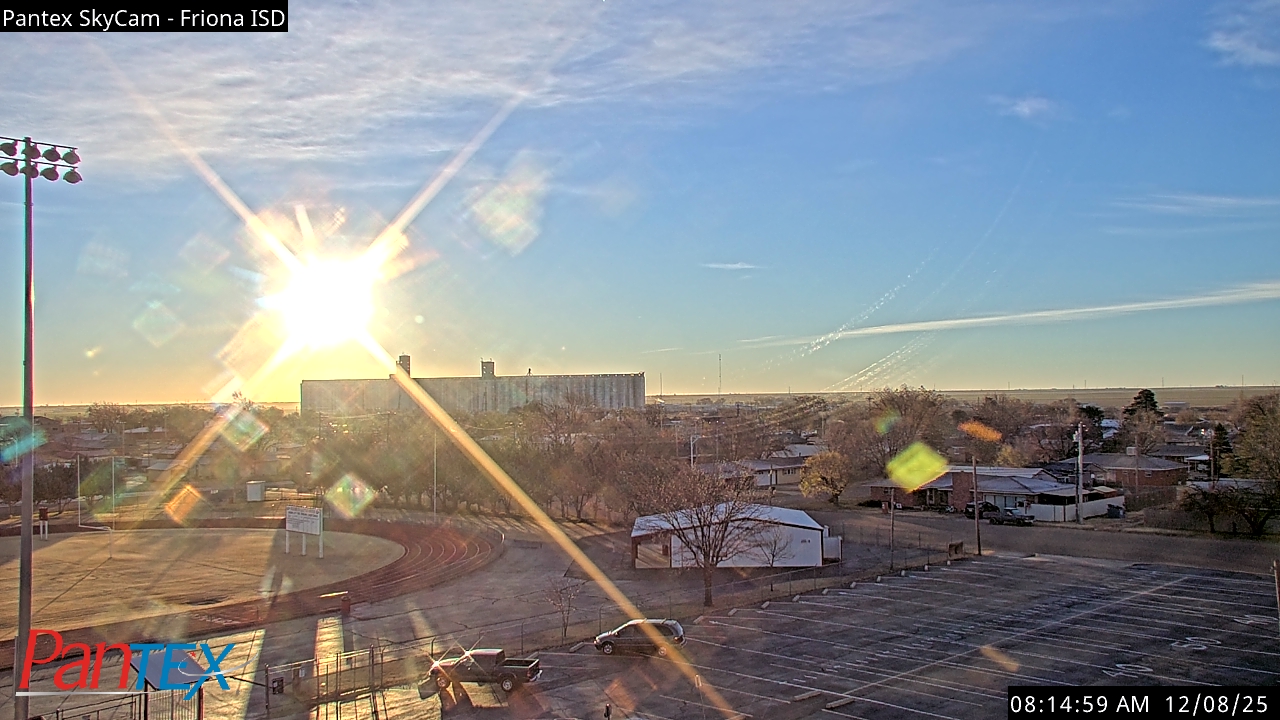 Thumbnail for current weather camera view from Friona ISD in Friona, Texas
