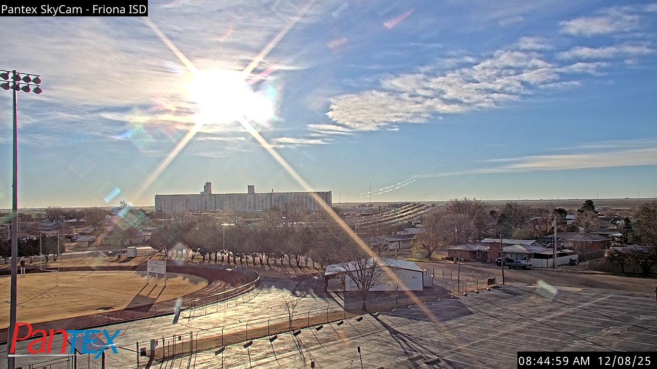 Thumbnail for current weather camera view from Friona ISD in Friona, Texas