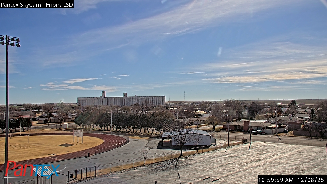 Thumbnail for current weather camera view from Friona ISD in Friona, Texas