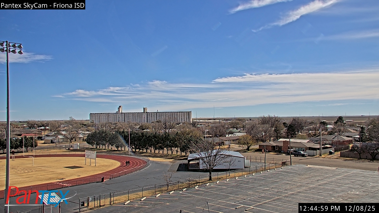Thumbnail for current weather camera view from Friona ISD in Friona, Texas