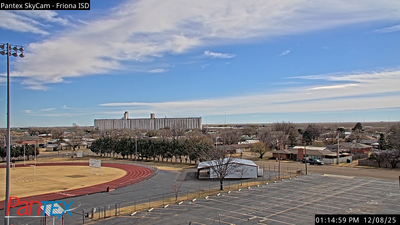 Thumbnail for current weather camera view from Friona ISD in Friona, Texas