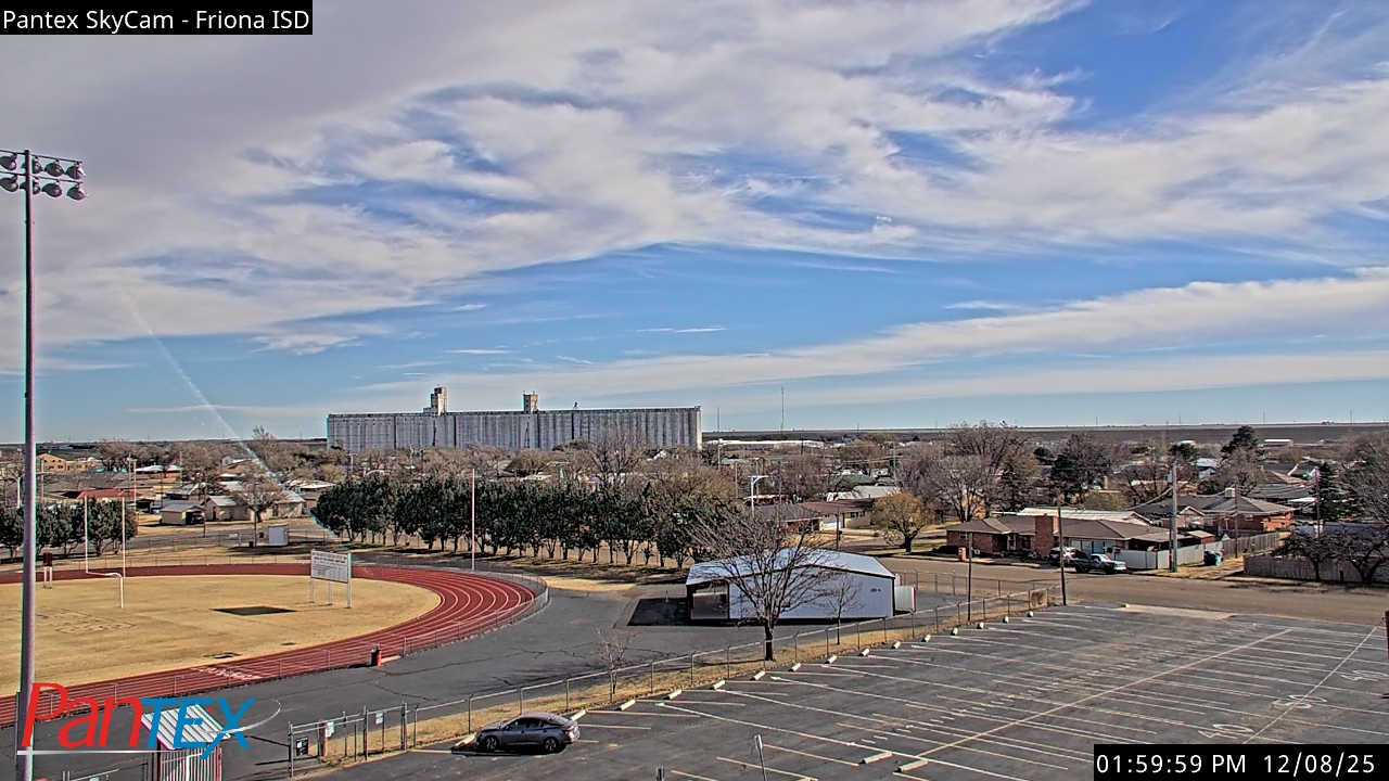Thumbnail for current weather camera view from Friona ISD in Friona, Texas