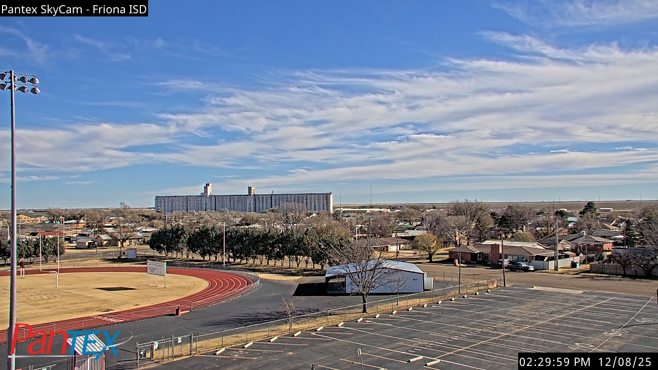 Thumbnail for current weather camera view from Friona ISD in Friona, Texas