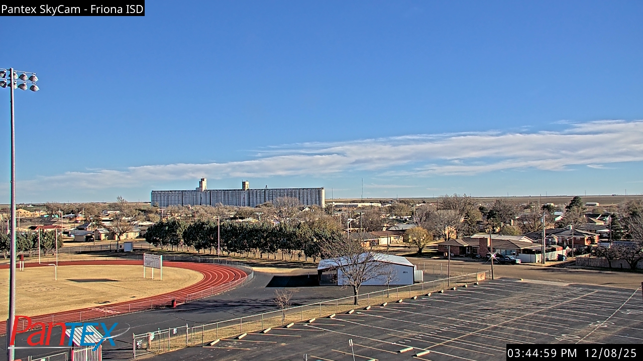 Thumbnail for current weather camera view from Friona ISD in Friona, Texas