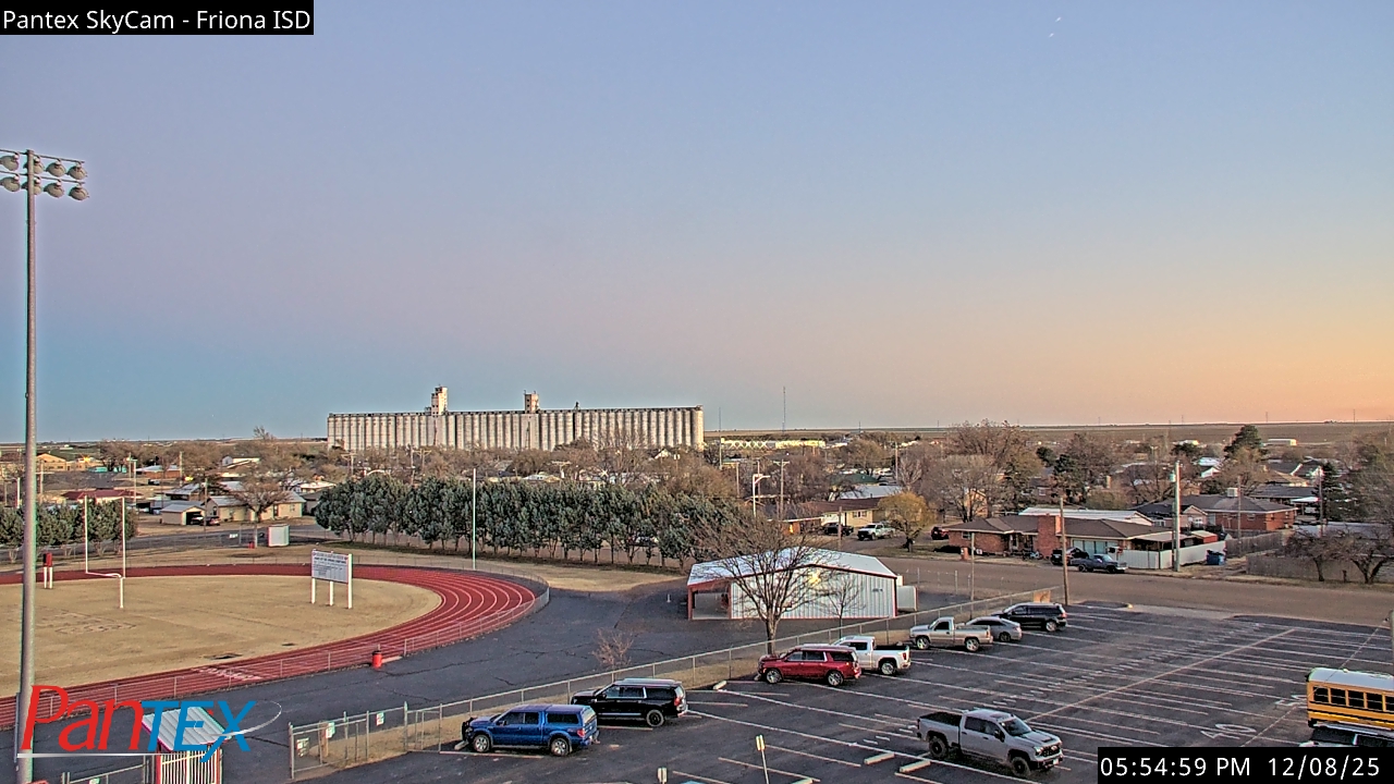 Thumbnail for current weather camera view from Friona ISD in Friona, Texas