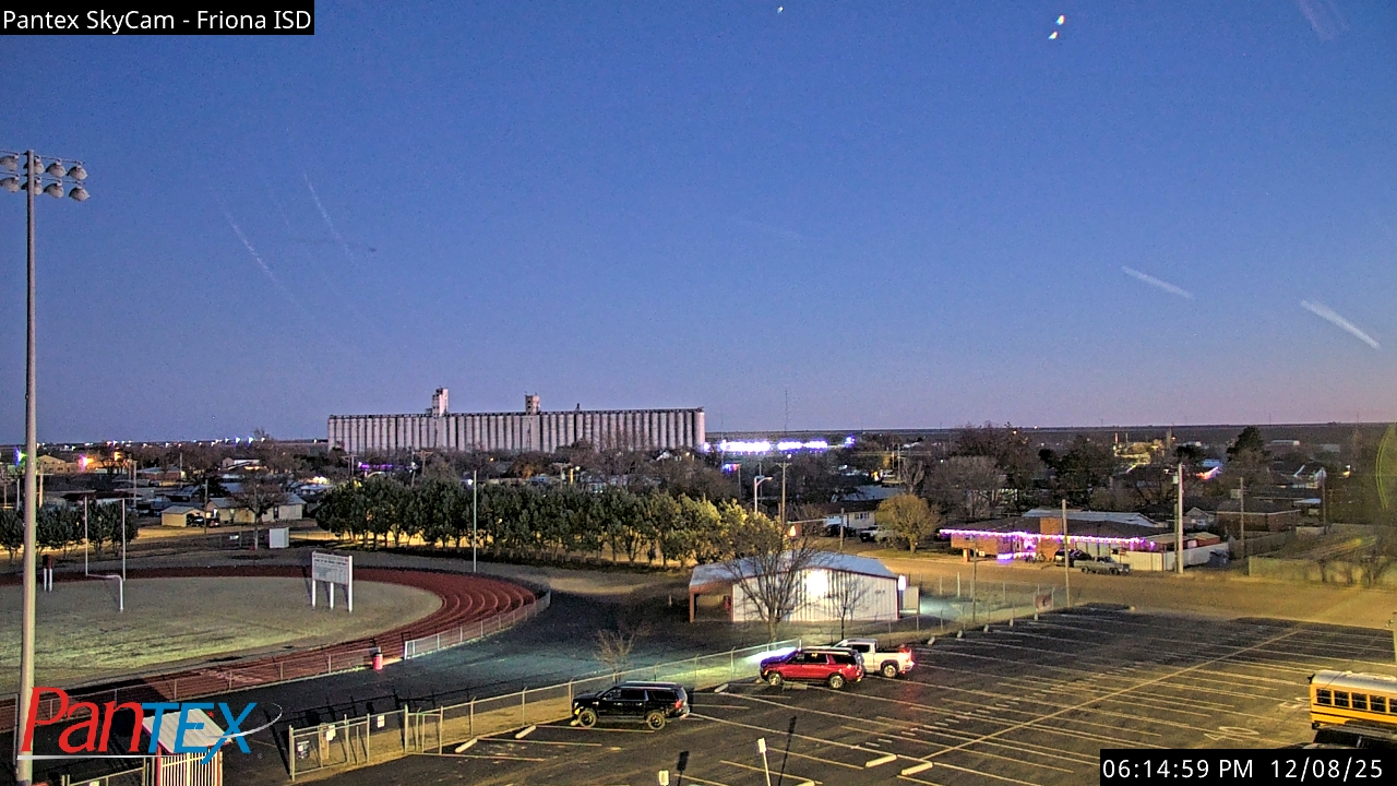 Thumbnail for current weather camera view from Friona ISD in Friona, Texas