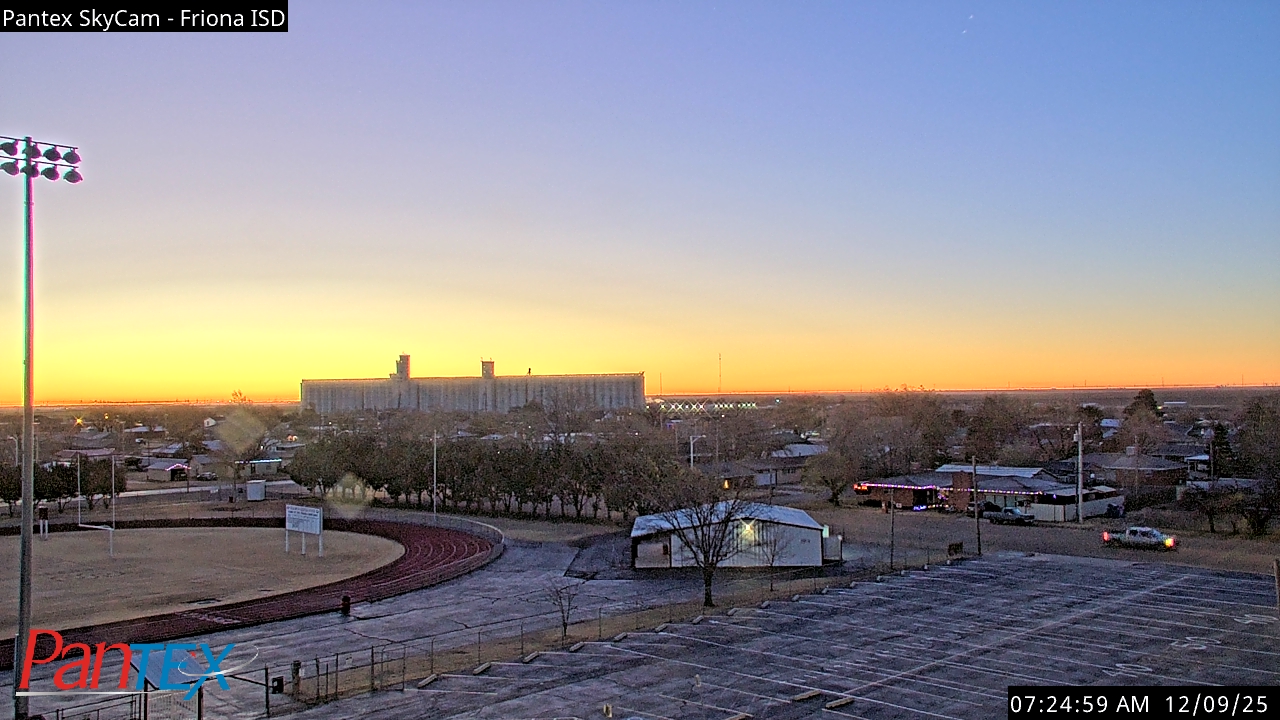 Thumbnail for current weather camera view from Friona ISD in Friona, Texas