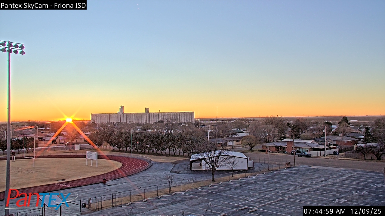 Thumbnail for current weather camera view from Friona ISD in Friona, Texas