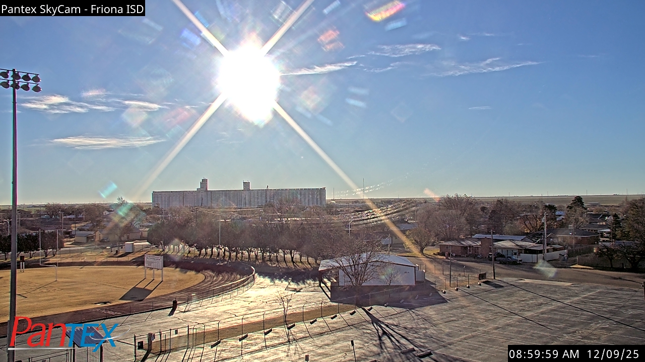 Thumbnail for current weather camera view from Friona ISD in Friona, Texas