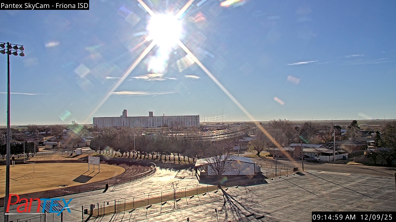 Thumbnail for current weather camera view from Friona ISD in Friona, Texas