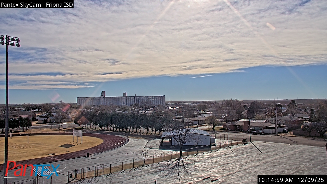 Thumbnail for current weather camera view from Friona ISD in Friona, Texas
