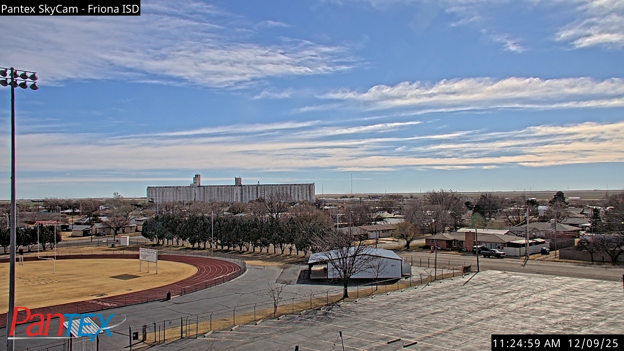 Thumbnail for current weather camera view from Friona ISD in Friona, Texas