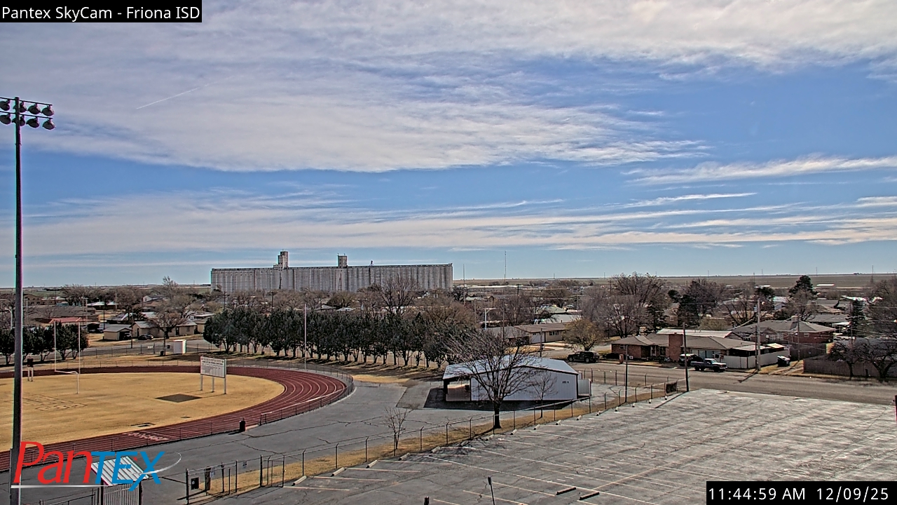 Thumbnail for current weather camera view from Friona ISD in Friona, Texas