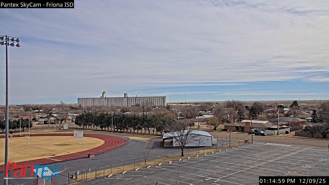Thumbnail for current weather camera view from Friona ISD in Friona, Texas