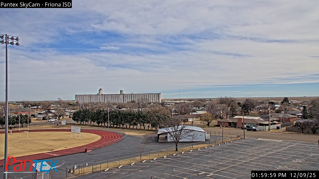Thumbnail for current weather camera view from Friona ISD in Friona, Texas