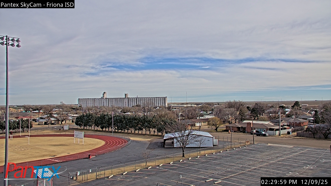 Thumbnail for current weather camera view from Friona ISD in Friona, Texas