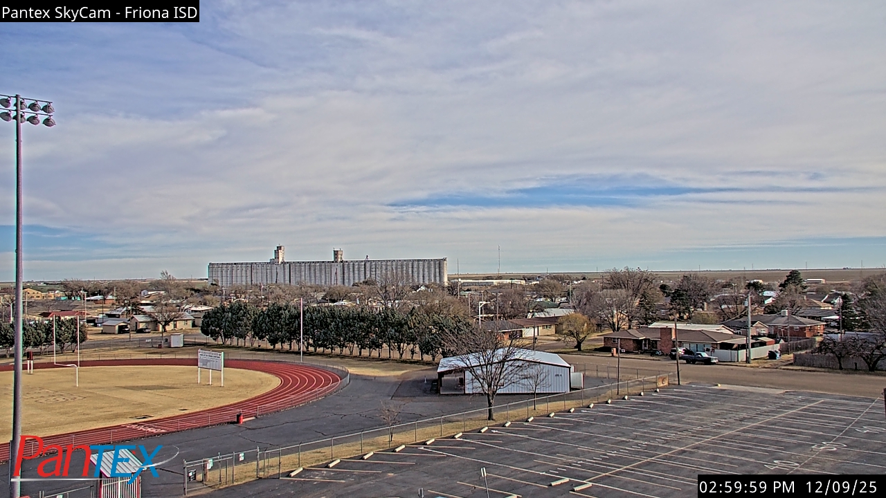 Thumbnail for current weather camera view from Friona ISD in Friona, Texas